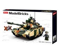 Grand Char de Combat Militaire Tank Briques de Construction