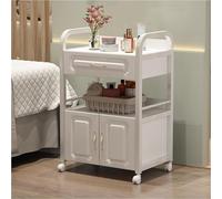 Grand chariot de salon mobile avec tiroir - Chariot de rangement utilitaire à roulettes pour coiffeurs, spa, maison et salon - Professionnel Beauty nizer