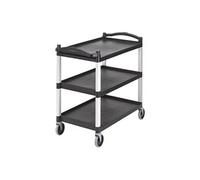 Grand chariot utilitaire noir - Cambro - Polypropylène