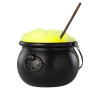 Grand chaudron de sorcières décoration | Chaudron avec 7 lumières colorées et télécommande pour extérieur intérieur décoration de maison