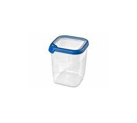 Curver Boîte alimentaire Grand Chef Eco 2,6 L carrée PP 100% recyclé micro-ondes, congélateur, bleu