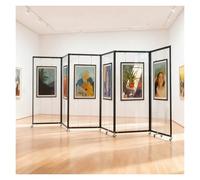 Grand chevalet d'affichage pour affiches et impressions, cintre autoportant en alliage d'aluminium avec kit de galerie pour exposition