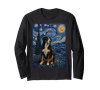 Grand Chien de Montagne Suisse Van Gogh Nuit étoilée Manche Longue
