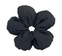 Grand chouchou pour cheveux avec fleur bouffante