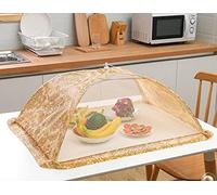 Grand cloche pliable en maille de qualité supérieure pour protéger la nourriture contre les mouches et les insectes, pour l'extérieur, cuisine, jardin, fêtes, barbecue