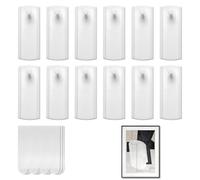 Grand clou adhésif pour cadre photo, autocollant, forte adhérence jusqu'à 5 kg, 12 crochets et 12 bandes adhésives, se retire sans laisser de résidus, sans perçage, crochet mural pour photos lourdes