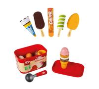 Grand Coffret Casdon avec Glaces et Pot de Glace Miko | Ensemble de Jeu de rôle pour Glacier avec Boules de Glace et 5 Glaces | Jouet Alimentaire pour Enfants | Dès 2 Ans