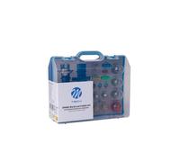 GRAND COFFRET D'AMPOULES DE SECOURS 12V 19 PIECES DONT 2XH7 MTECH