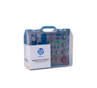 GRAND COFFRET D'AMPOULES DE SECOURS 12V 19 PIECES DONT 2XH7 MTECH