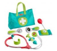 Grand coffret docteur 7 accessoires de jeu - kit medical - jouet imitation - enfant des 3 ans - set mallette medecin et carte