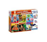 Grand Coffret Du Scientifique : Anatomie, Botanique, Cristaux, Geologie, Paleontologie, Astronomie - Experiences Sciences - Des 8 Ans