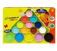 Grand Coffret pour Play doh : 15 Pots de Pate a Modeler + 15 Accessoires (moules, emporte-pièces) + Carte Tigre
