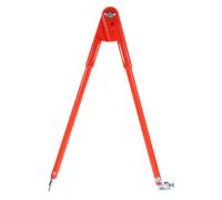 Grand Compas de Charpentier Compas A Verge pour Traçage Précis | Compas de Dessin Professionnel, pour Cercles et Repères, Plastique Orange, Usage Menuiserie