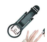 Grand coupe-ongles : tondeuse portable à claire, outil de manucure anti-éclaboussures | Coupe-ongles intelligent professionnel avec design ergonomique pour personnes âgées et , réduit la