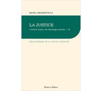 "Grand cours" de théologie morale: Tome 12, La justice