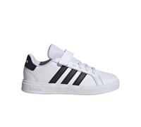 Baskets basses enfant garcons adidas GRAND COURT 2.0 EL C Blanc 30