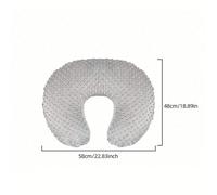 Grand coussin d'allaitement pour bébé - Coussin de maternité multifonctionnel pour l'allaitement, coussin anti-régurgitation, transat doux pour bébé & accessoire essentiel d'allaitement pour maman Tai