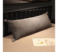 Grand coussin de lecture, coussin de traversin à dossier long, lavable, amovible, coussin de tête de lit, coussin de repos pour canapé, durable, soutien lombaire