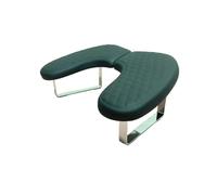 Grand coussin de manucure à accoudoirs, oreiller main papillon doux, amovible et détachable, outil spécial for les Salons pour l'art d'ongle(Green)