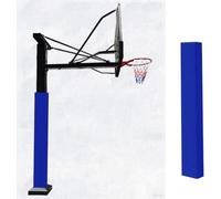 Grand Coussin de Protection pour Poteau de Basket-Ball, Coussinets de Protection enveloppants pour poteaux, Rembourrage de Protection Haut pour poteaux de Support,Bleu,4"x4"/10.2x10.2cm