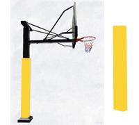 Grand Coussin de Protection pour Poteau de Basket-Ball, Coussinets de Protection enveloppants pour poteaux, Rembourrage de Protection Haut pour poteaux de Support,Jaune,5"x5"/12.7x12.7cm