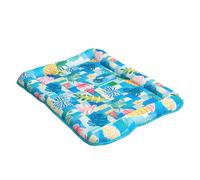 Grand coussin rafraîchissant doux pour animal domestique pour la saison chaude Coussin de sommeil Canapé Tapis d'intérieur pour chien