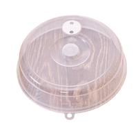 Grand couvercle anti-éclaboussures for micro-ondes, avec évent de vapeur, for conserver la fraîcheur dans cuisine, disque d'étanchéité empilable, bol d'assiette universel(L-23CMx5.5CM)