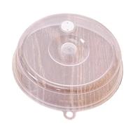 Grand couvercle anti-éclaboussures for micro-ondes, avec évent de vapeur, for conserver la fraîcheur dans cuisine, disque d'étanchéité empilable, bol d'assiette universel(S-17CMx4CM)