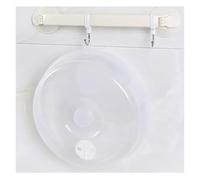 Grand couvercle anti-éclaboussures for micro-ondes, couvercle de disque d'étanchéité empilable, universel for bol d'assiette(S-17CMx4CM)