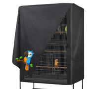 Grand couvercle de cage à oiseaux, protecteur de cage à oiseaux Protecteur | Couverture de cage à cage d'oiseau de motif de perroquet créatif pour les petits ani