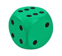 Grand cube de jeu en mousse de 15 cm en PU | cube élastique pour jeux, décorations et activités d'apprentissage | léger, sûr et coloré, idéal pour enfants, salle, fête, créatif