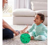 Grand cube de mathématiques géants | 15,2 cm Big Foam Number Dice pour les subventions pédagogiques en classe, jeux de société éducatifs, fournitures pour et adultes