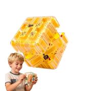 Grand Cube Labyrinthe 3D, Cube Puzzle Labyrinthe, Jouet D'entraînement Cérébral pour La Perception Spatiale, pour Adultes Et Adolescents, pour Soulager Le Stress Et Développer La Logique (D)