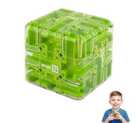 Grand Cube Labyrinthe 3D - Jouet Stimulant pour l'esprit, Nouveau Jeu 3x3 Gravity Three-Dimensional Magic Cube 2025, Anti-Stress, Boule Stimulant l'esprit pour Entraîner La Perception (1 pièce-c#)