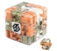 Grand Cube Labyrinthe 3D Puzzle, Cube Sphère Magique 3D, Jeu Casse-tête Captivant, Puzzle De Logique Spatiale pour Enfants Et Adultes, Jeu De Défi Mental 1pc