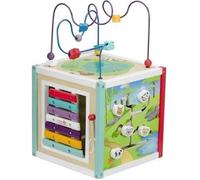 Okoïa Cube bois multi-activités Ludendo Multicolore G
