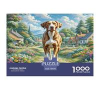 Grand Danois 1000 Pièces Puzzle pour Adultes Enfants, Parfait pour Les Amateurs De Puzzles, Cadeau, Jouet pour Enfant, Jeux Éducatif, Qualité Premium 70x50cm/1000pcs