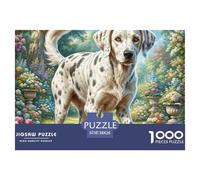 Grand Danois 1000 Pièces Puzzles Jeu Relaxant Détente Collection Moderne Qualité Premium Enfants À Partir De 14 Ans 38x26cm/1000pcs