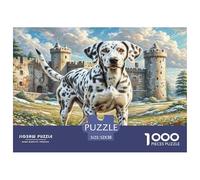 Grand Danois 1000 Pièces Puzzles pour Adultes, Défi Jouets, Cadeau d'anniversaire, Jeu Éducatif, Qualité Premium 52x38cm/1000pcs