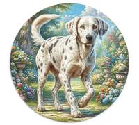 Grand Danois Papier Puzzle Jeu De Société Adulte Activités Familiales Stimulantes 1000 Pieces Cute Animaux Casse-tête Qualité Premium pour Adultes 1000pcs (67.5x67.5cm)