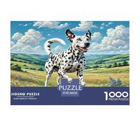 Grand Danois Puzzle 1000 Pièces Educa Jouet en Bois Cadeau Unique Décoration Intérieure Jeu Éduchatif Challenge Toy pour Adultes Et Enfants À Partir De 12 Ans 38x26cm/1000pcs