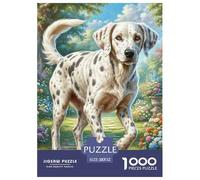 Grand Danois Puzzle 1000 Pièces Jeu Éducatif Défi Jouets De Décoration Familiale pour Adultes Et Enfants 52x38cm/1000pcs