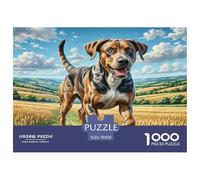 Grand Danois Puzzle 1000 Pièces Jouet Divertissement Créatif Décoration Intérieure Jeu Éducatif Challenge Toy pour Adultes Et Enfants À Partir De 12 Ans 70x50cm/1000pcs