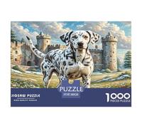 Grand Danois Puzzle 1000 Pièces pour Adultes Et Enfants À Partir De 12 Ans Jeu De Patience Et De Réflexion De Qualité Supérieure Décoration De La Maison 38x26cm/1000pcs