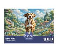 Grand Danois Puzzle 1000 Pièces pour Adultes Et Enfants Dès 14 Ans Jeu De Patience Et De Réflexion De Qualité Supérieure - Activité Familiale Parfaite 38x26cm/1000pcs