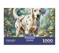 Grand Danois Puzzle 1000 Pièces Puzzles Cadeau Unique Jeu Relaxant Détente Collection Adultes Et Enfants À Partir De 12 Ans 52x38cm/1000pcs