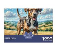 Grand Danois Puzzle Jeux 1000 Pièces Volumineuses Haute Qualité, Esthétique Unique, Jeu De Puzzle Difficile, Adapté Aux Hommes/Femmes, Adultes Et Personnes De Plus De 14 Ans 38x26cm/1000pcs