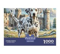 Grand Danois Puzzle Jeux Défi De 1000 Pièces Qualité Supérieure, Panorama, Jeu De Puzzle Difficile, Cadeau De Noël pour Filles/garçons, Adultes Et Personnes De Plus De 14 Ans 70x50cm/1000pcs