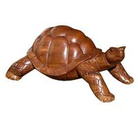 Grand de 22 cm Bois Animal schildi turtle12 Tortue
