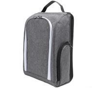 Grand de Rangement 24x15x36cm pour Golfeurs Grand de Rangement | Nylon pour robuste anti-rayures, protection , matériau résistant aux intempéries et usure(Gray)
